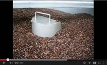 珈琲豆ブレンド　攪拌機　うず１２型による混合テスト[動画]